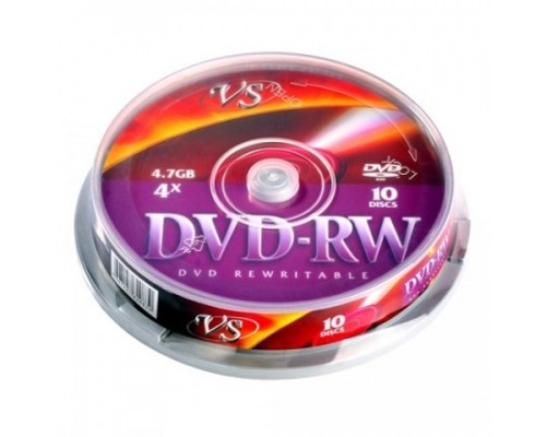 и VS DVD-RW 4,7 GB 4x CB/10