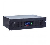 Exegate EP270874RUS Exegate Power RM Smart UNL-1500 LCD &lt;1500VA, Black, 2U, 3 евророзетки, USB&gt;