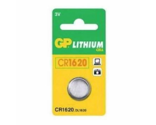 GP CR1620-7C1 10/900 (1 шт. в уп-ке)