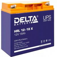 Delta HRL 12-18 X (17.8 Ач, 12В) свинцово- кислотный аккумулятор