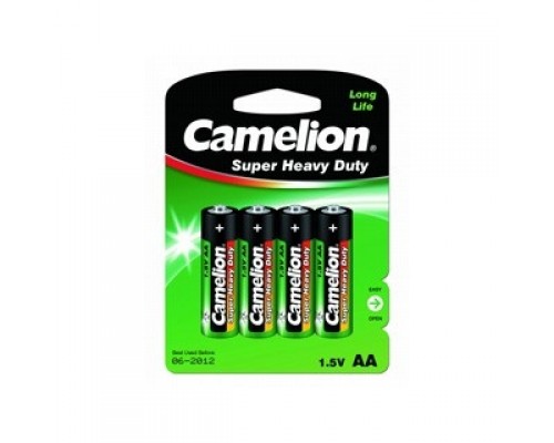Camelion R 6 BL-4 (R6P-BP4G, батарейка,1.5В) (4 шт. в уп-ке)