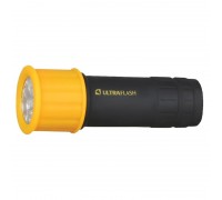 Ultraflash LED15001-B (фонарь 3XR03 светофор, желтый с черным, 9 LED, пластик, блистер)