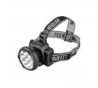 Ultraflash LED5362 (фонарь налобн аккум 220В, черный, 7LED, 2 реж, пласт, бокс)