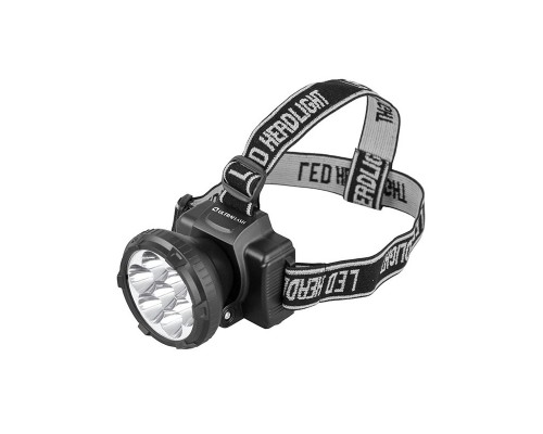 Ultraflash LED5362 (фонарь налобн аккум 220В, черный, 7LED, 2 реж, пласт, бокс)