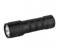 Ultraflash 7102-ТН (фонарь, черный, 1LED, 1 реж, 3XR03, пласт, блист-пакет)