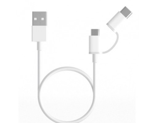 Xiaomi Mi 2-in-1 USB Cable Micro USB to Type C (100cm) SJV4082TY Кабель