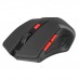 Defender Accura MM-275 RED USB 52276 Беспроводная оптическая мышь, 6 кнопок, 800-1600 dpi