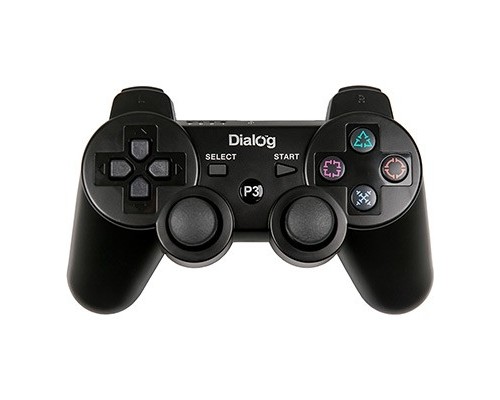 Dialog Gan-Kata GP-A16RF черный Беспроводной геймпад, RF 2.4G, вибрация, 12 кнопок, PS3