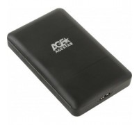 AgeStar 3UBCP3 (BLACK) USB 3.0 Внешний корпус 2.5 SATAIII HDD/SSD USB 3.0, пластик, черный, безвинтовая конструкция