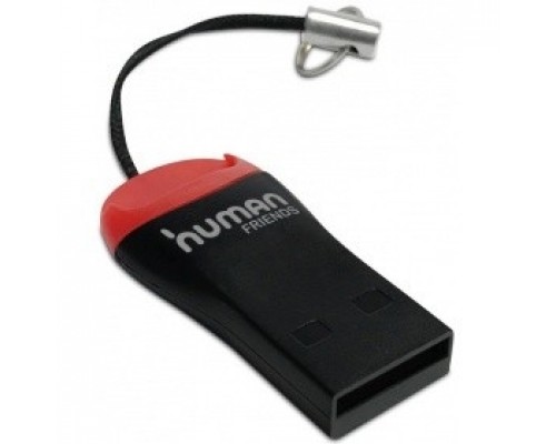 USB 2.0 Card reader CBR Human Friends Speed Rate Beat. Поддержка карт: MicroSD, T-Flash, Beat