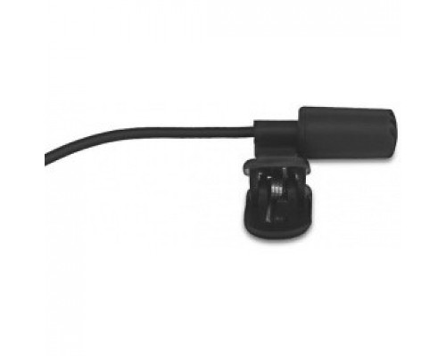 CBR CBM 010 Black, Микрофон проводной петличка для использования с мобильными устройствами, разъём мини-джек 3,5 мм, длина кабеля 1,8 м, цвет чёрный