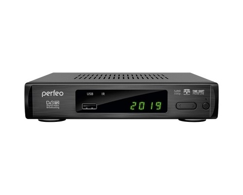 Perfeo DVB-T2/C приставка LEADER для цифр.TV, Wi-Fi, IPTV, HDMI, 2 USB, DolbyDigital, пульт ДУ PF_A4412