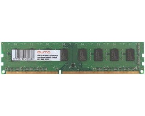 QUMO DDR3 DIMM 4GB (PC3-12800) 1600MHz QUM3U-4G1600K11L 1.35V