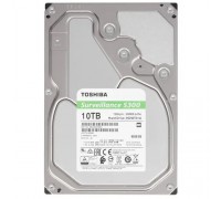 10TB Toshiba Surveillance S300 (HDWT31AUZSVA) SATA 6.0Gb/s, 7200 rpm, 256Mb buffer, 3.5 для видеонаблюдения