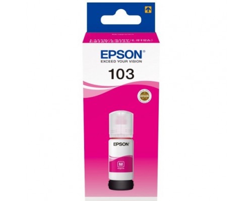 EPSON C13T00V398 Контейнер 003 с пурпурными чернилами для L3210, L3216, L3256, 65 мл.(cons ink)