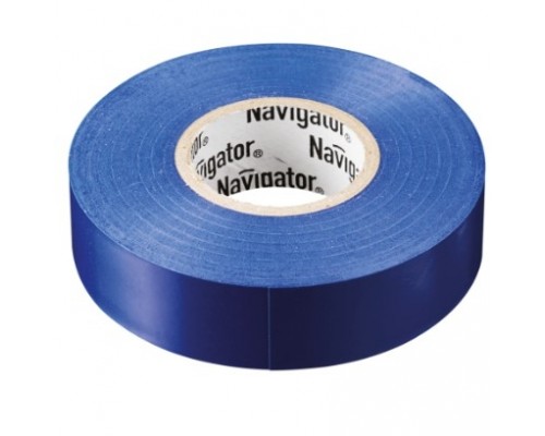 Navigator 71233 Изолента NIT-B15-10/B синяя