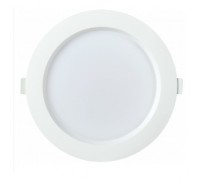 Iek LDVO0-1703-18-4000-K01 Светильник LED ДВО 1703 белый круг 18Вт 4000K IP40 пластик. корпус, диам 192 мм