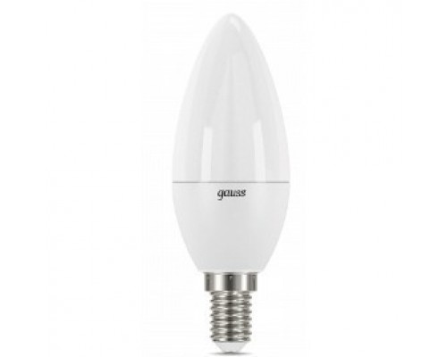 GAUSS 103101110 Светодиодная лампа LED Свеча E14 9.5W 890lm 3000К 1/10/50