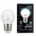 GAUSS 105102210 Светодиодная лампа LED Шар E27 9.5W 950lm 4100K 1/10/50