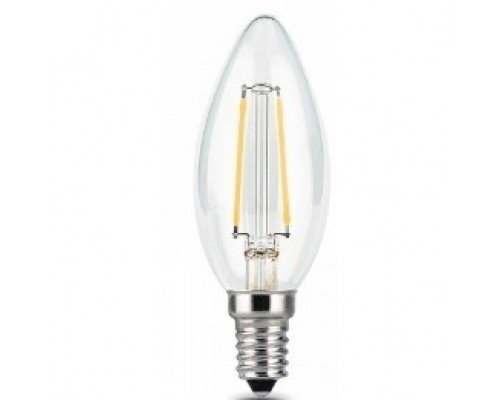 GAUSS 103801211 Светодиодная лампа LED Filament Свеча E14 11W 750lm 4100К 1/10/50