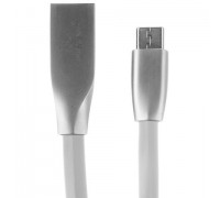 Cablexpert Кабель USB 2.0 CC-G-mUSB01W-1.8M AM/microB, серия Gold, длина 1.8м, белый, блистер
