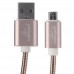Cablexpert Кабель USB 2.0 CC-G-mUSB02Cu-1.8M AM/microB, серия Gold, длина 1.8м, золото, блистер