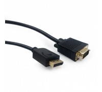 Cablexpert DisplayPort-&gt;VGA, 3м, 20M/15M, черный, экран, пакет (CCP-DPM-VGAM-10)