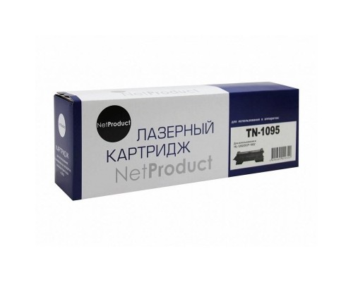 NetProduct TN-1095 Тонер-картридж для Brother HL-1202/DCP1602, 1,5K
