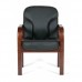 Офисное кресло Chairman 658 Россия кожа черная	 (6025104)