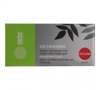 CACTUS TK-5220Bk Тонер-картридж для Kyocera Ecosys M5521cdn/M5521cdw/P5021cdn/P5021cdw, чёрный, 1200 стр.
