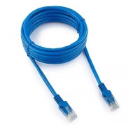 Cablexpert Патч-корд медный UTP PP10-3M/B кат.5, 3м, литой, многожильный (синий)