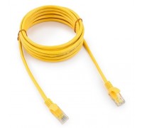 Cablexpert Патч-корд медный UTP PP10-3M/Y кат.5, 3м, литой, многожильный (желтый)
