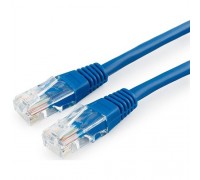 Cablexpert Патч-корд медный UTP PP10-5M/B кат.5e, 5м, литой, многожильный (синий)
