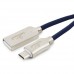 Cablexpert Кабель USB 2.0 CC-P-mUSB02Bl-1.8M AM/microB, серия Platinum, длина 1.8м, синий, блистер