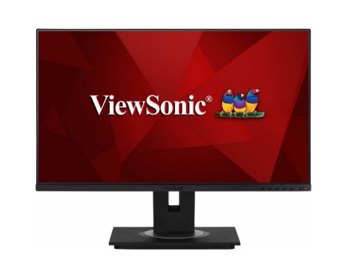 LCD ViewSonic 23.8 VG2455 черный IPS 1920x1080 75Hz frameless 5ms 178/178 250cd 1000:1 50M:1 D-Sub HDMI DisplayPort USB-C Audio speakers VS17528