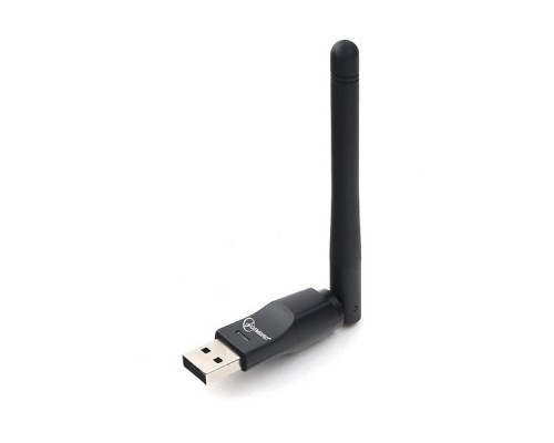 Gembird Сетевой адаптер WiFi 150 Мбит, USB, 802.11b/g/n (WNP-UA-006)