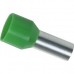 Iek UGN10-006-06-18 Наконечник-гильза Е6018 6мм2 с изолированным фланцем (светло-зеленый) (100 шт)