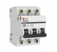 EKF mcb4729-3-32C Автоматический выключатель 3P 32А (C) 4,5кА ВА 47-29 EKF Basic