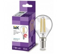 Iek LLF-G45-7-230-40-E14-CL Лампа LED G45 шар прозр. 7Вт 230В 4000К E14 серия 360°