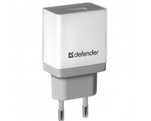 Defender Сетевой адаптер 1xUSB, 5V/2.1А , белый (UPA-21) (83571)