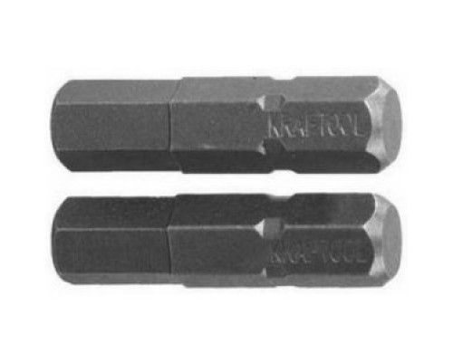 Биты X-DRIVE торсионные кованые, обточенные, KRAFTOOL 26127-4-50-2, Cr-Mo сталь, тип хвостовика E 1/4, HEX4, 50мм, 2шт 26127-4-50-2
