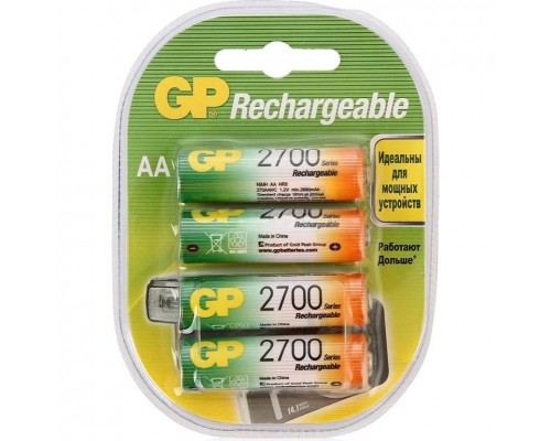 GP 270AAHC-2DECRC4 (4 шт. в уп-ке) аккумулятор
