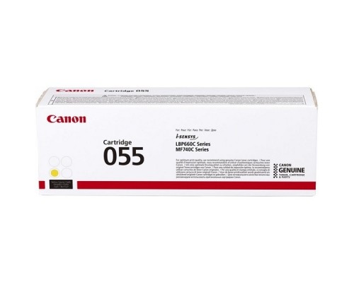 Canon Cartridge 055 HY 3017C002 Тонер-картридж для Canon MF746Cx/MF744Cdw (5 900 стр.) жёлтый (GR)