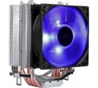 Cooler Aerocool Verkho 4 Lite 125W/ Intel 115*/AMD/ PWM / Blue LED/ Clip