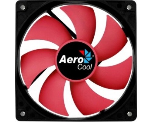 Fan Aerocool Force 12 120mm/ 4pin/ Red blade