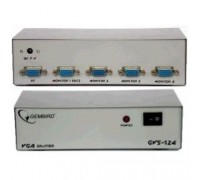 Gembird GVS124 сигнала VGA на 4 монитора (Gembird/Cablexpert)