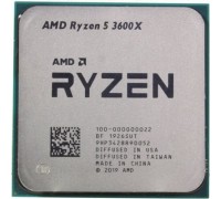 CPU AMD Ryzen 5 3600X OEM (100-000000022) 3.8GHz up to 4.4GHz/6x512Kb+32Mb, 6C/12T, Matisse, 7nm, 95W, unlocked, AM4