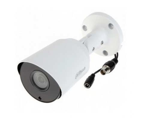 DAHUA DH-HAC-HFW1200TP-0360B-(S4) Камера видеонаблюдения 1080p, 3.6 мм, белый