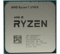 CPU AMD Ryzen 7 3700X OEM 100-000000071(А ) 3.6GHz up to 4.4GHz/8x512Kb+32Mb, 8C/16T, Matisse, 7nm, 65W, unlocked, AM4
