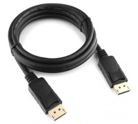 Кабель DisplayPort Cablexpert, v1.3, 2м, 20M/20M, черный, экран, пакет (CC-DP3-2M)